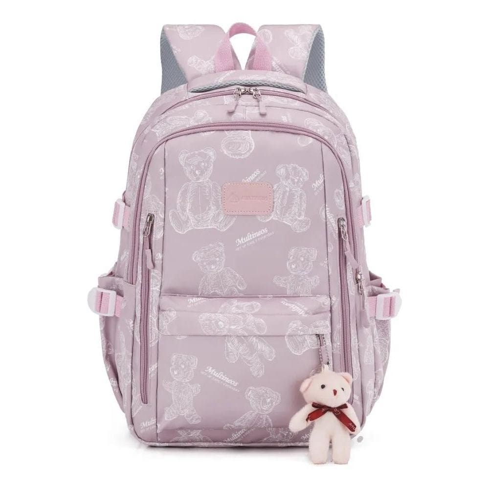Mochila Feminina Escolar Passeio Grande Capacidade Jo Rosa