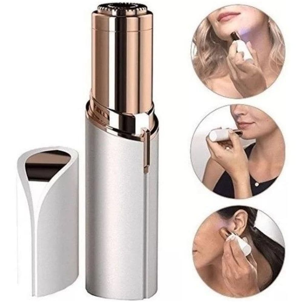 Depilador Batom Portátil Facial Para Buço Rosto