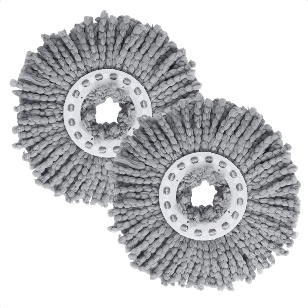 Kit 2 Refil para Mop Simplo Giro Fit Esfregão de Microfibra