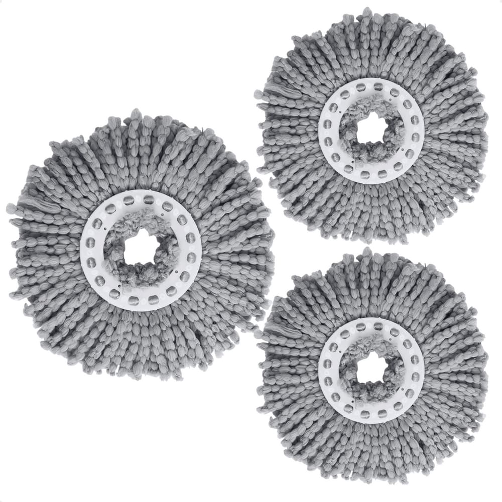 Kit 3 Refil para Mop Simplo Giro Fit Esfregão de Microfibra