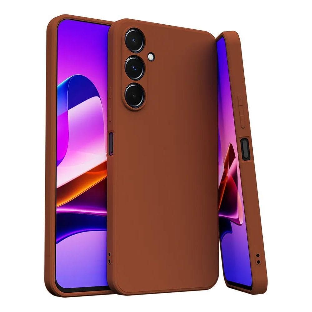 Capa Capinha Para Galaxy S23 Silicone Aveludado Com Pro Marr