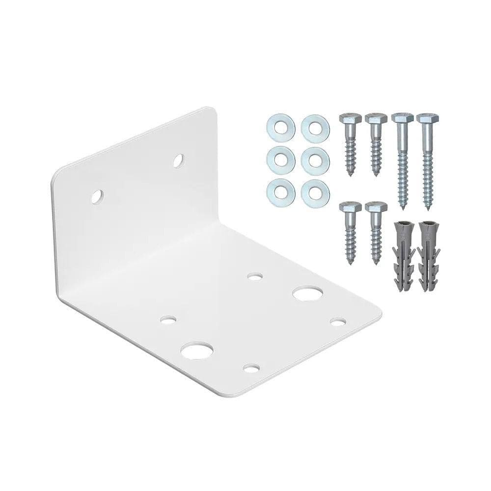 Suporte Simples Branco De Metal Para Filtros Big 10 E 20