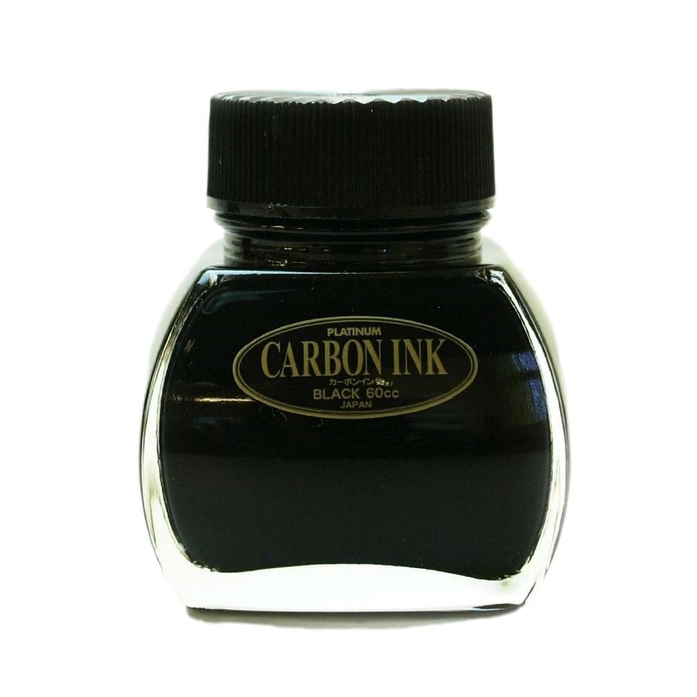 Tinta Para Caneta Tinteiro Platinum Carbon Black 60Ml