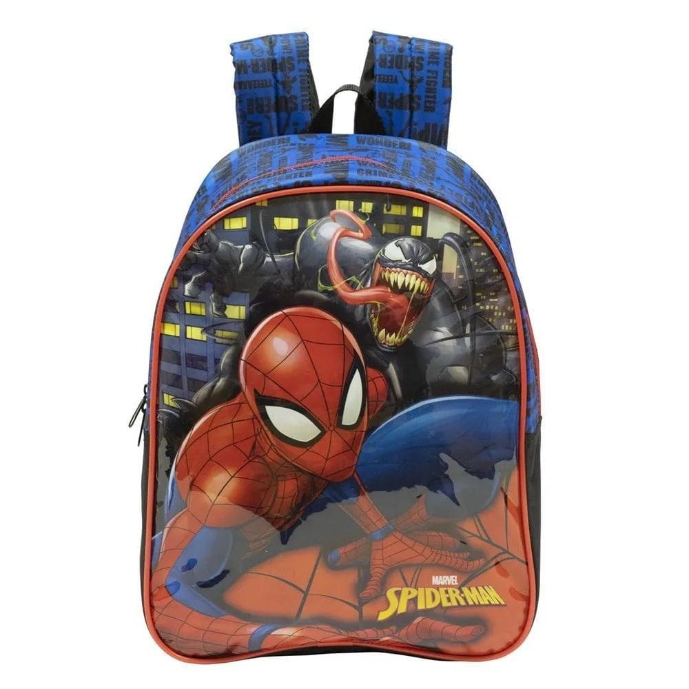 Mochila De Costas Escolar Spider Man Homem Aranha - Xeryus