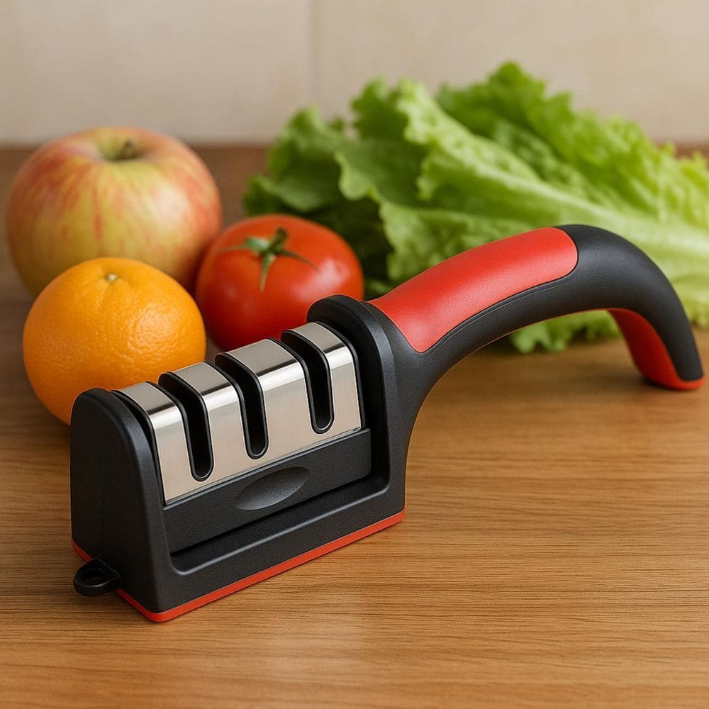 Afiador De Facas E Tesouras Premium Para Cozinhas Modernas