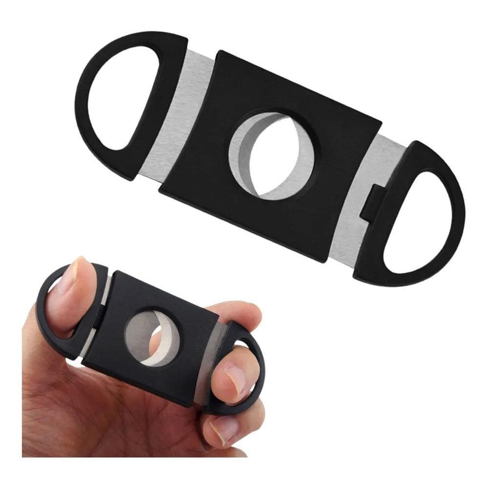 2X Cortador De Charutos Guilhotina Dupla Portat