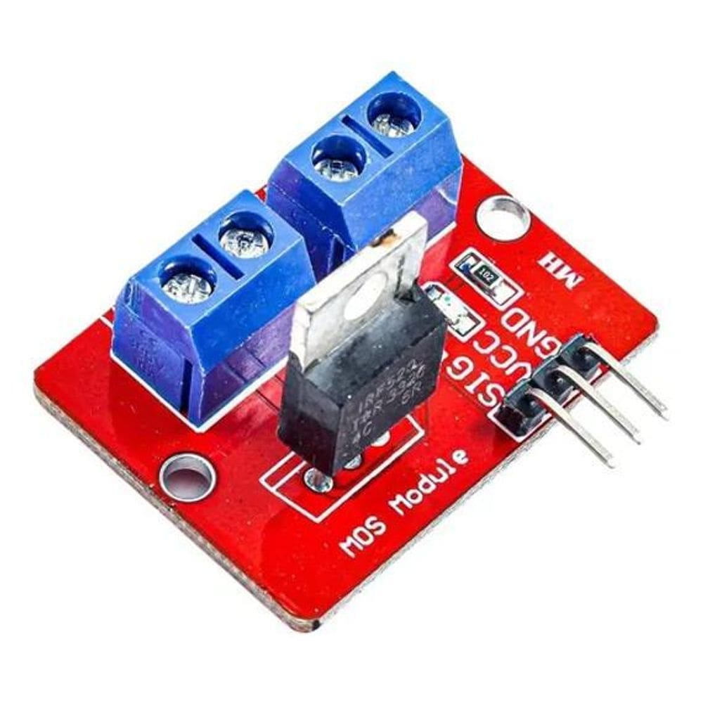 Módulo Dimmer Dc Mosfet Irf520 Pwm Arduino