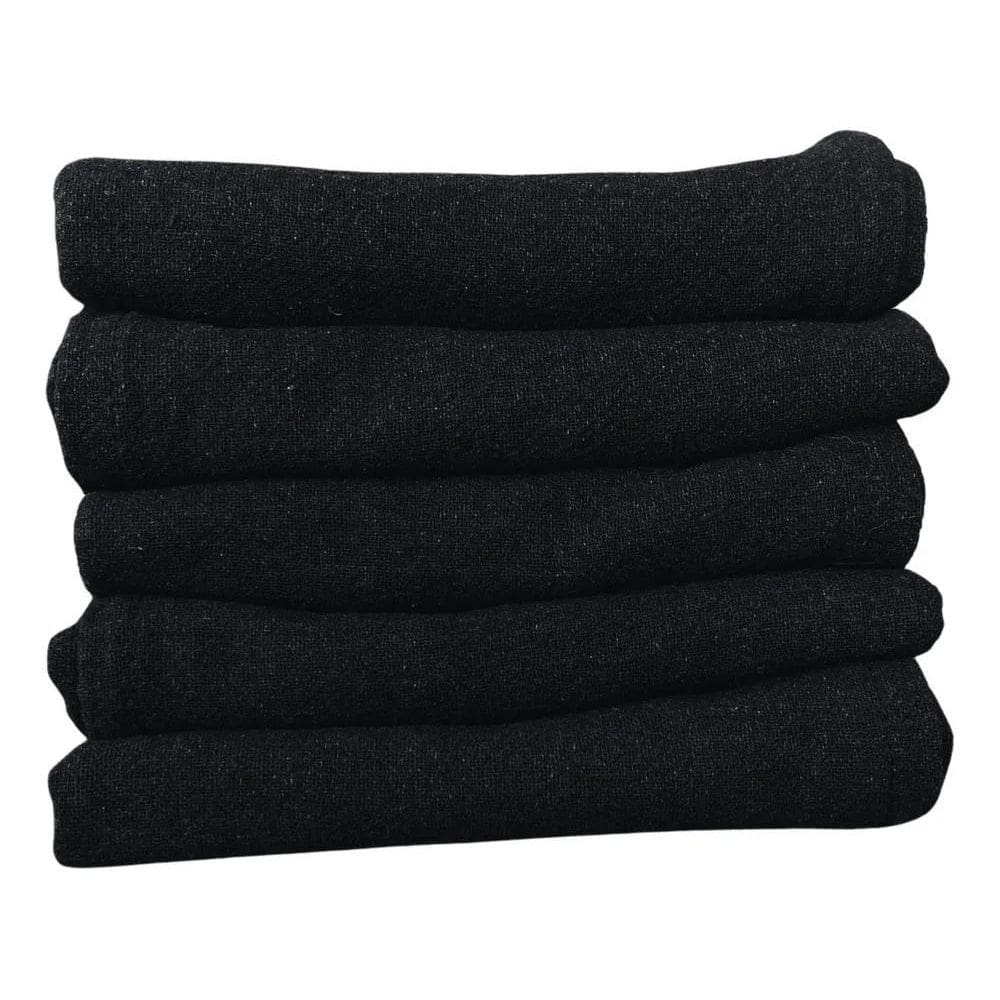 10X Kit 5 Panos De Prato Grande Pé De Galinha 5 Cores - Alg