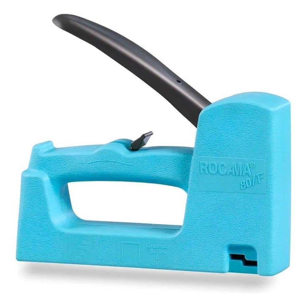 Grampeador Pinador 80/F Rocama + 500 Grampos + 480 Pi Azul
