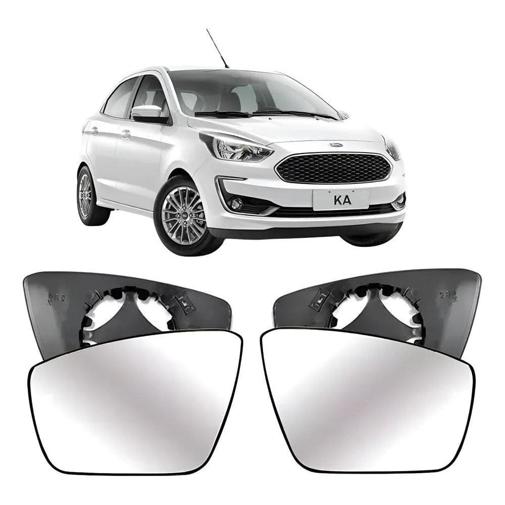Vidro Lente Retrovisor Espelho Ford Ka 2015 Direito Passagei