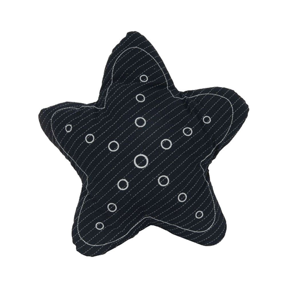 Almofada Old Modern Handicrafts Anne Blue White Star 30x30x11 cm