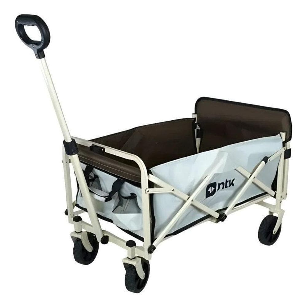 Carrinho Para Carga Dobrável Suporta Até 80 Kilos + Bolsa