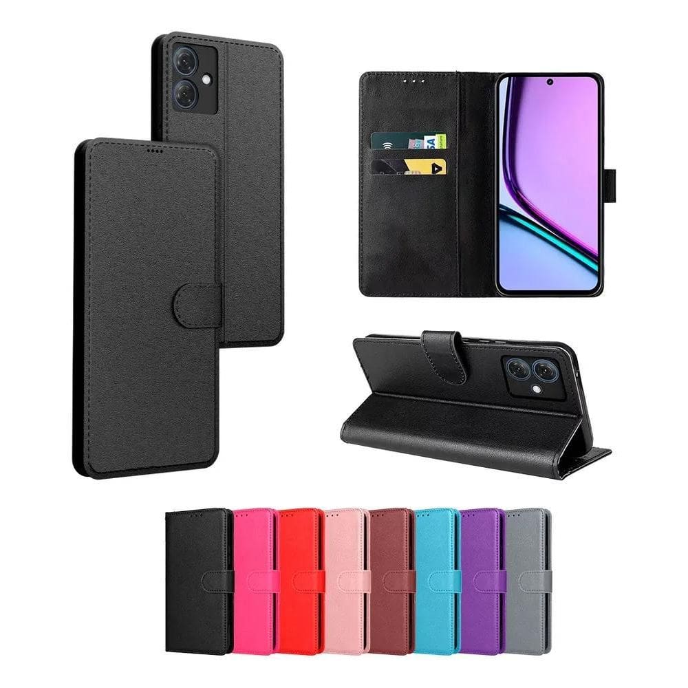 Capa Capinha Carteira Flip Compatível Motorola Moto G34 Pre