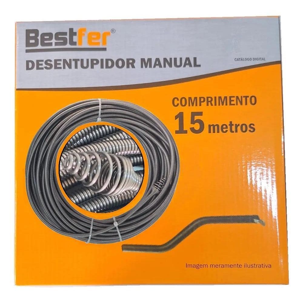 Como Desentupir Encanamentos Desentupidor Tp Mola Tufão 15M