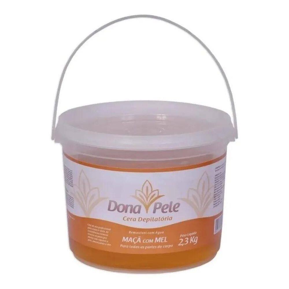 Dona Pele Cera Depilatória Maça 2,3Kg