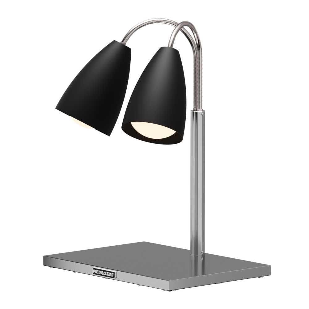 Conservador de Frituras Articulado 2 Lâmpadas Preto CFA 2 LP 220V- Metalcubas