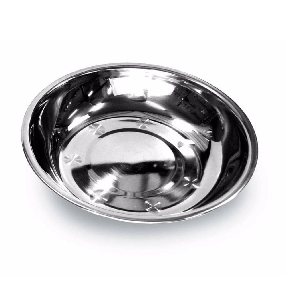 Tigela Bacia Saladeira Funda Inox Redonda 37,5 Cm