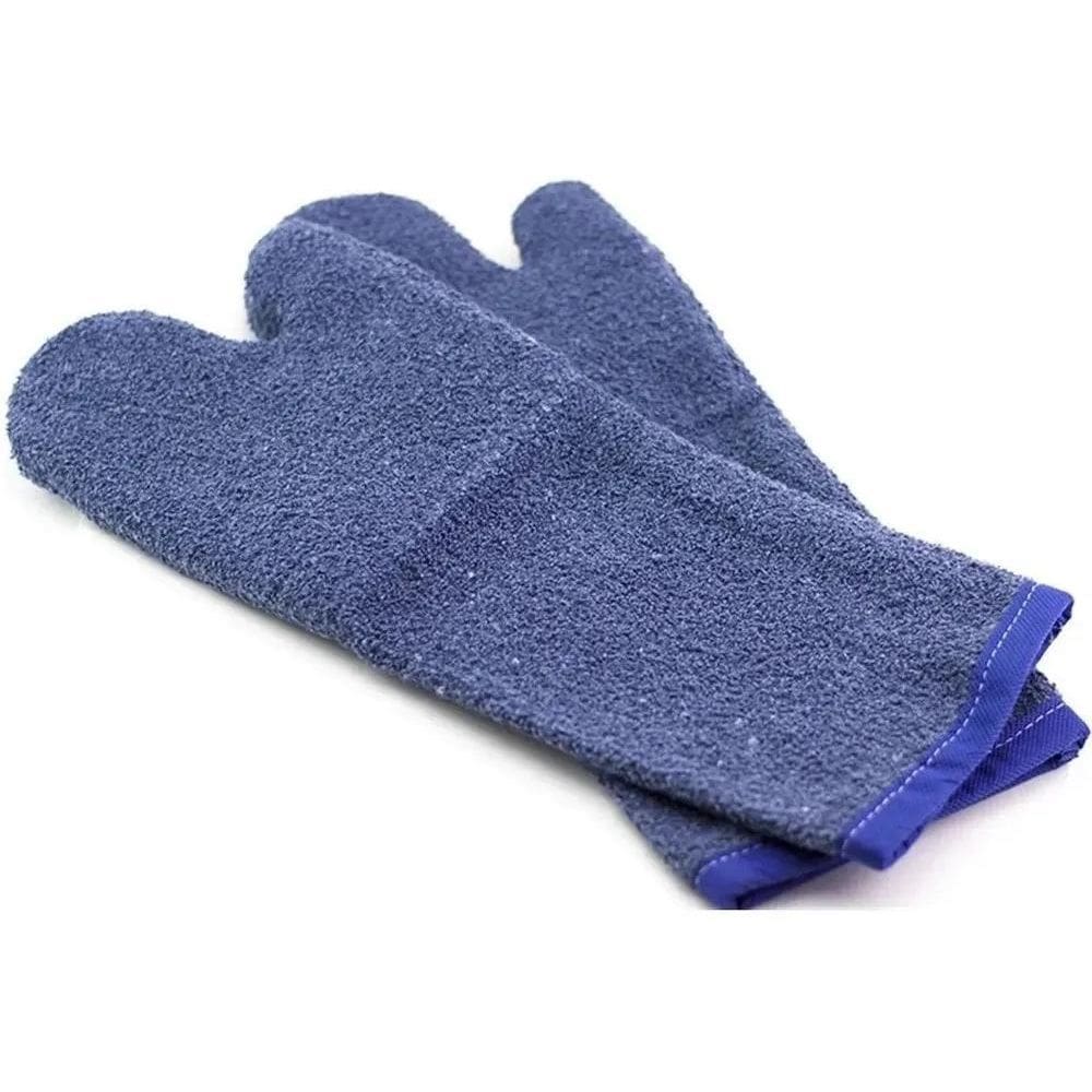 3X Luva Para Cozinha Temperatura Termica Forno Industrial 45