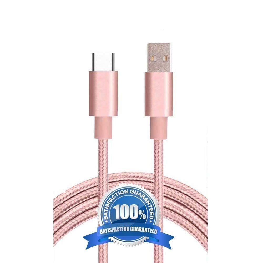 Cabo de dados de carregamento rápido Un-Tech USB-C Baby Pink