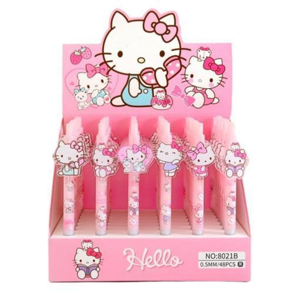 Caneta Gel Kawaii Sanrio Hello Kitty - 1Un