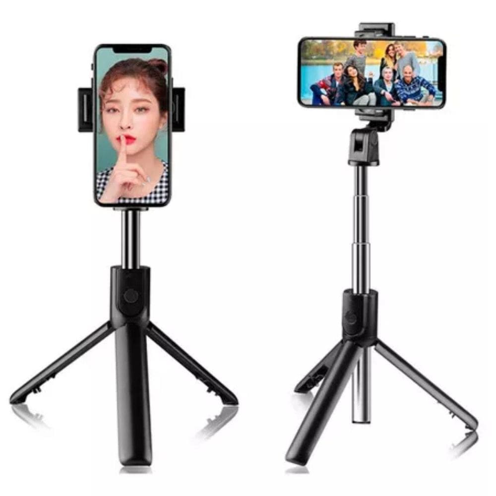 Tripé Até 100Cm Compacto Portátil Prático Viagem Passeios