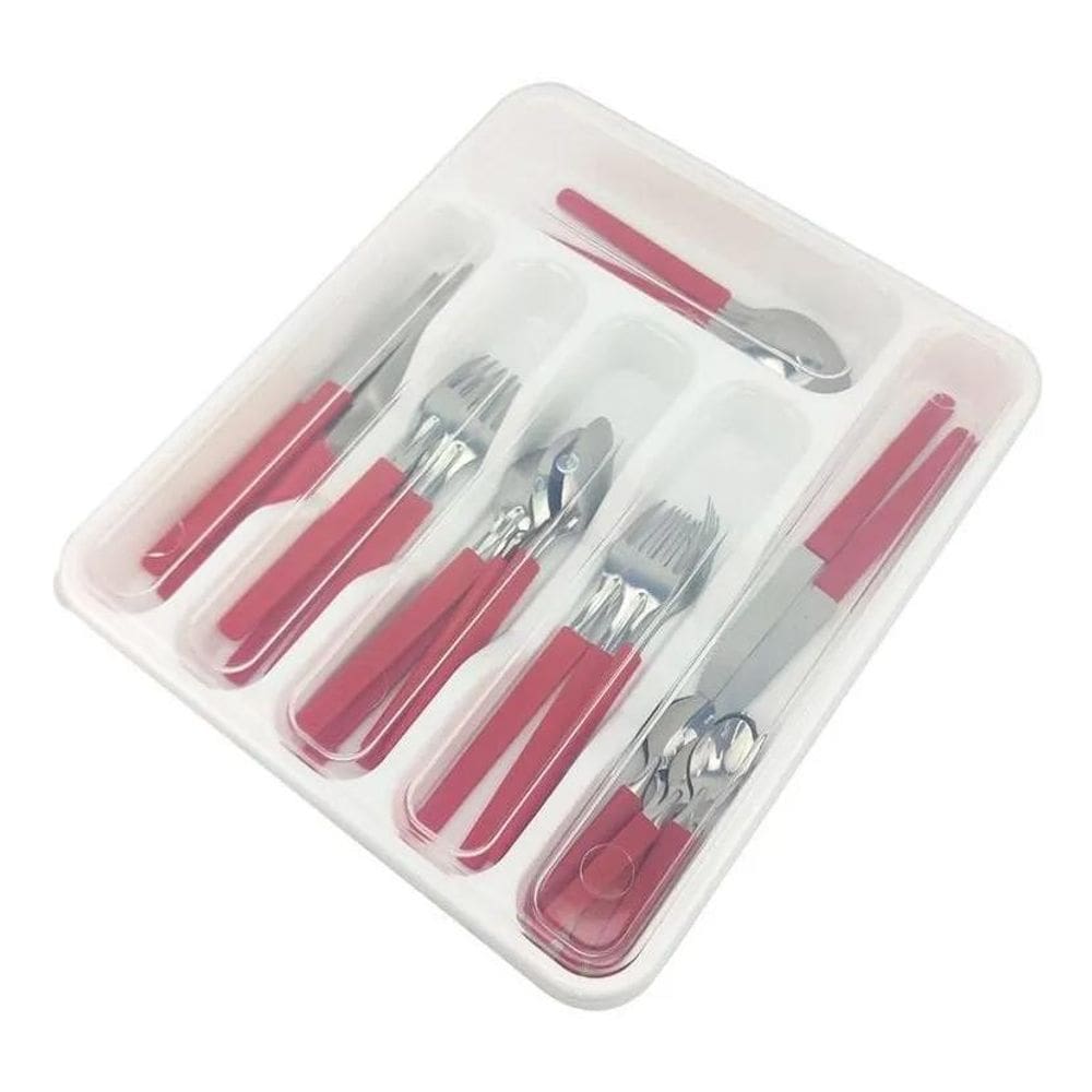 Porta Talheres Com Tampa Plástico Nitron Extra Grande 144.00