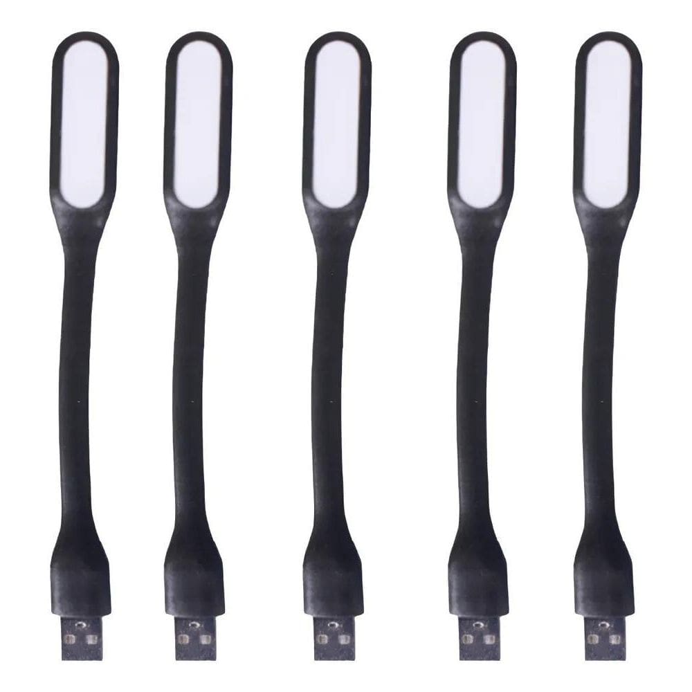 10X 5 Unidades Mini Luminária Luz Lampada Led Abajur Usb