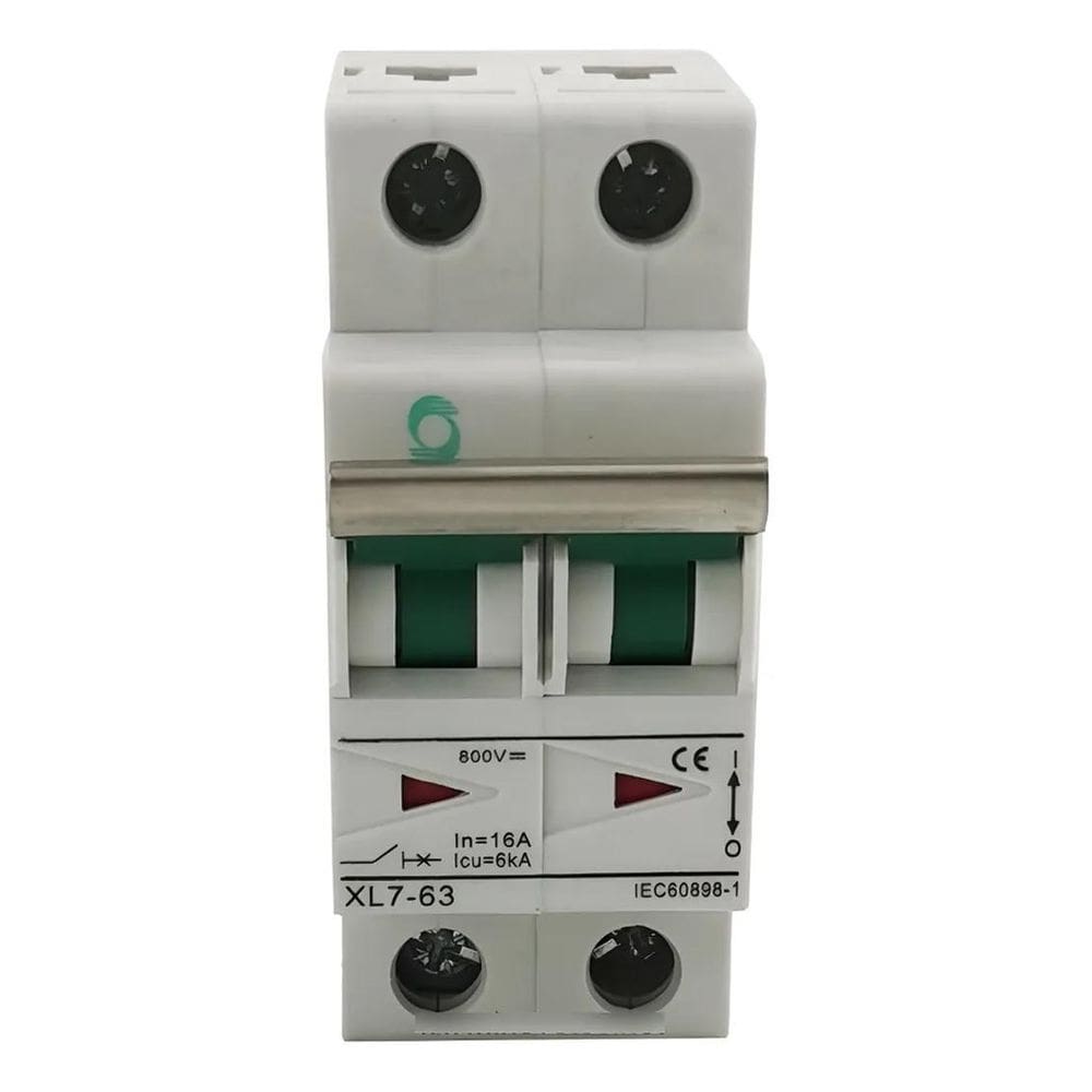 Disjuntor Dc Cc 16A 20A 25A 32A 40A 63A - Solar Fotov 16A 80