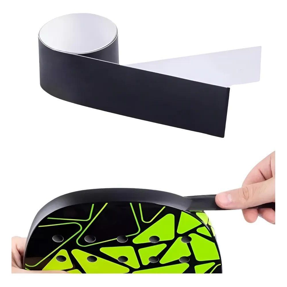 Fita Protetora De Raquete Beach Tenis Transparente O Preto