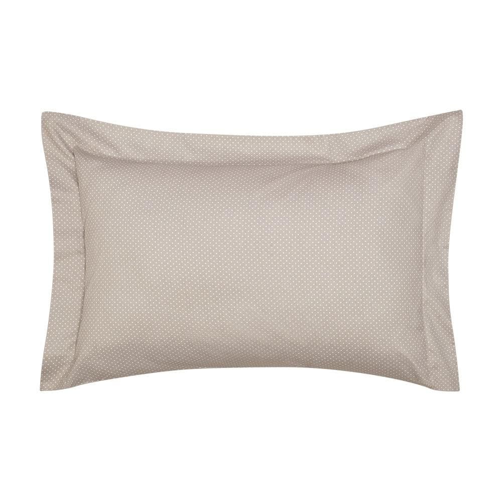 Fronha 50cm x 70cm Altenburg Algodão Lux 200 Fios Inspire Cinza