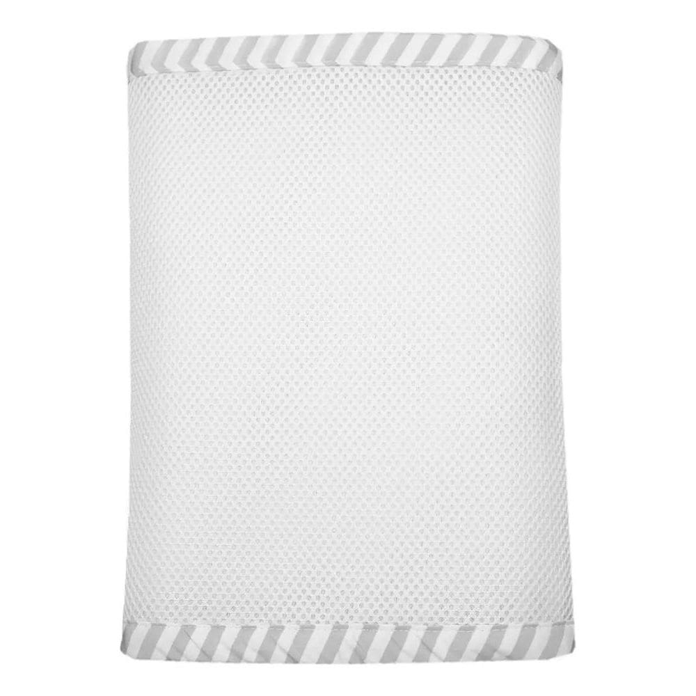 Protetor Berço Tela Respiravel Rede De Proteção Berço Luxo