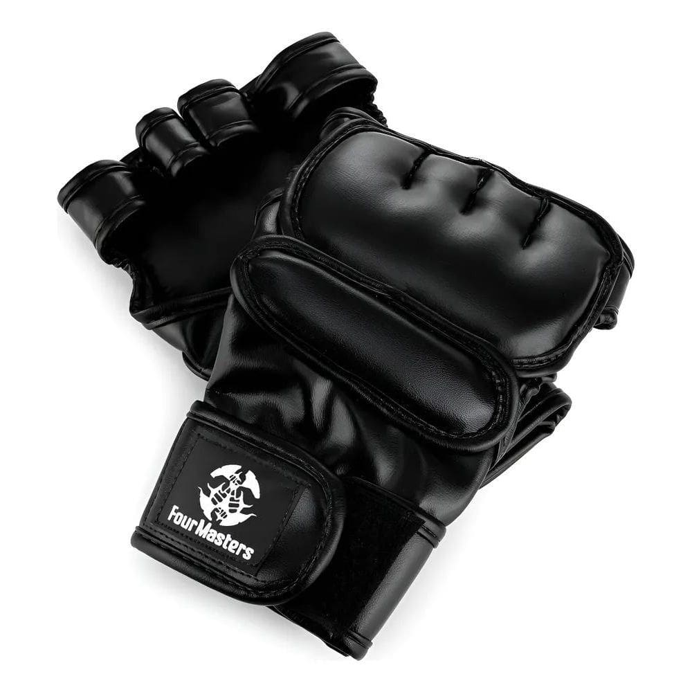 Par Luvas / Luva Mma Muay Thai Lutas - F Preto