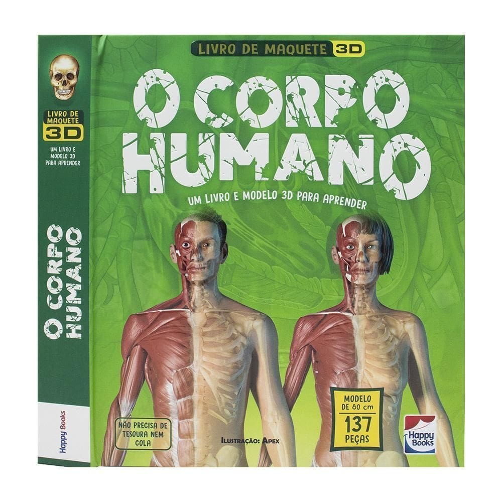 Livro de Maquete 3D - Corpo Humano
