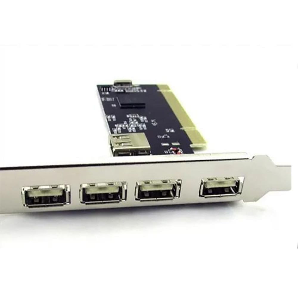 Placa Pci 5 Portas Usb 2.0 Dp-52 Para Pc Gamer Desktop