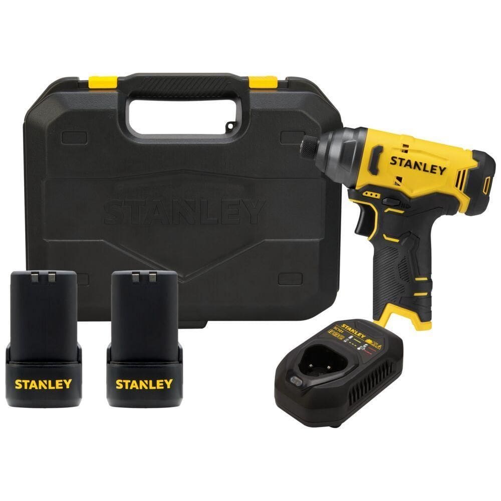Parafusadeira e Furadeira Stanley SCI10D2K com Acessórios