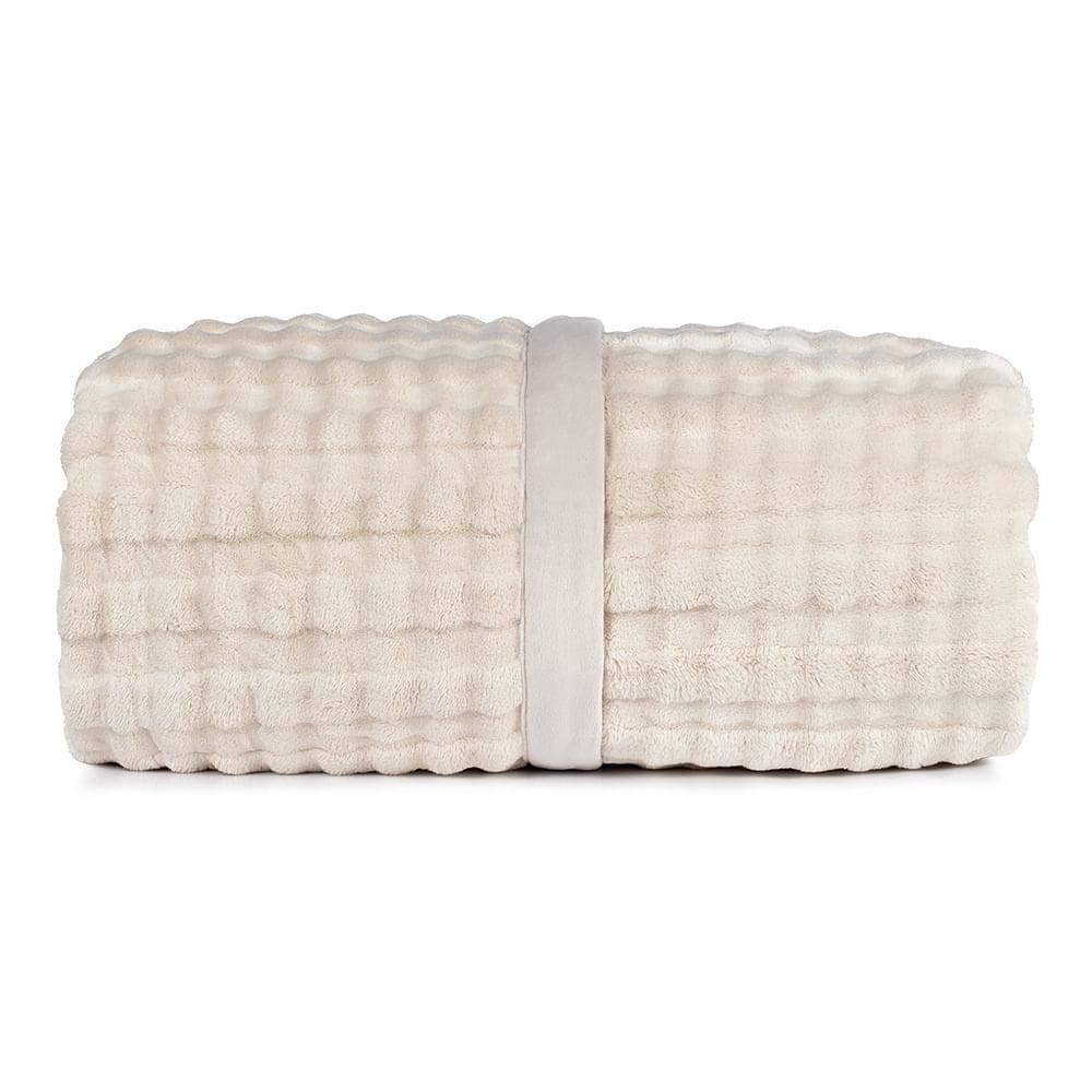 Cobertor King Desert  Altenburg Bege Porcelana