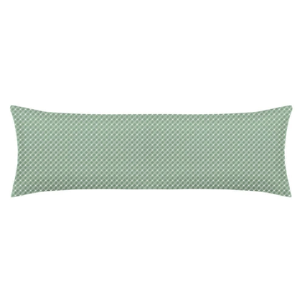 Fronha Altenburg Toque Acetinado 40x130 Slim Verde