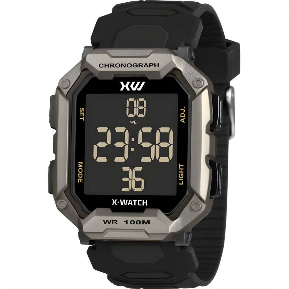 Relógio X-Watch Masculino Digital Preto Xgppd190 Pxpx