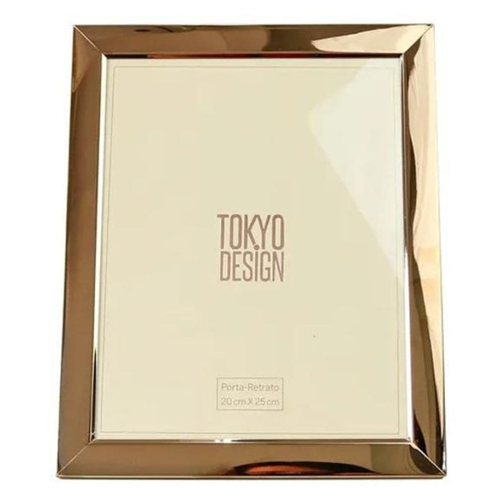 10X Porta Retrato De Metal 20X25Cm Cor Dourado