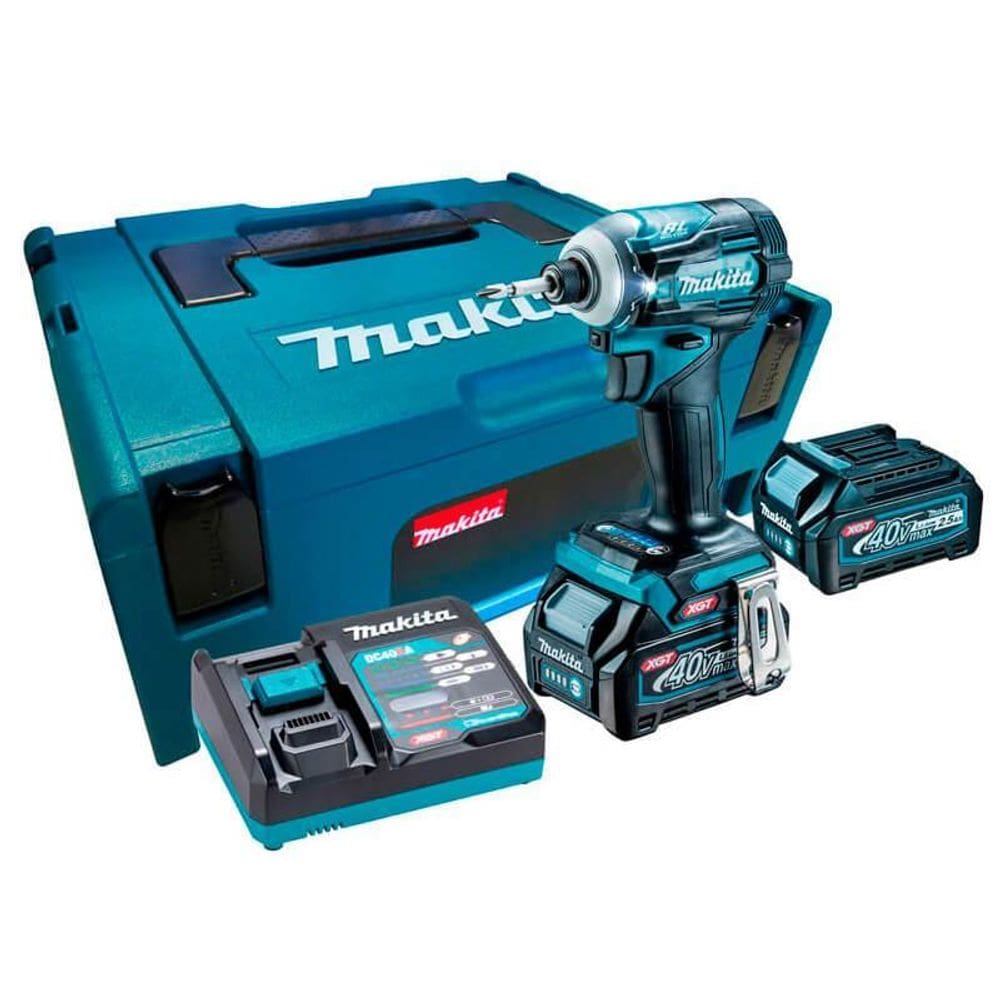 Parafusadeira Impacto A Bateria 40V Xgt Mak-Pac N2 Makita