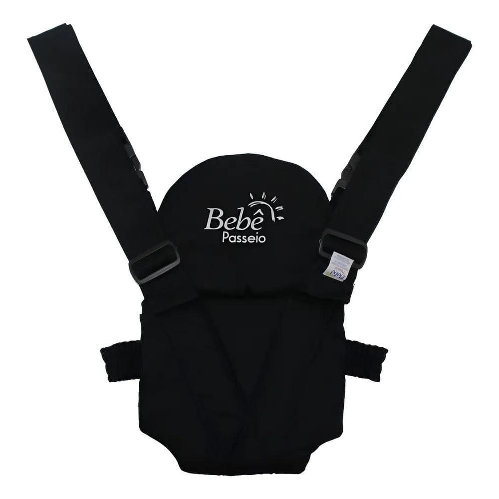 Canguru Bebê Passeio Modelo Panda Bebe Pas Preto