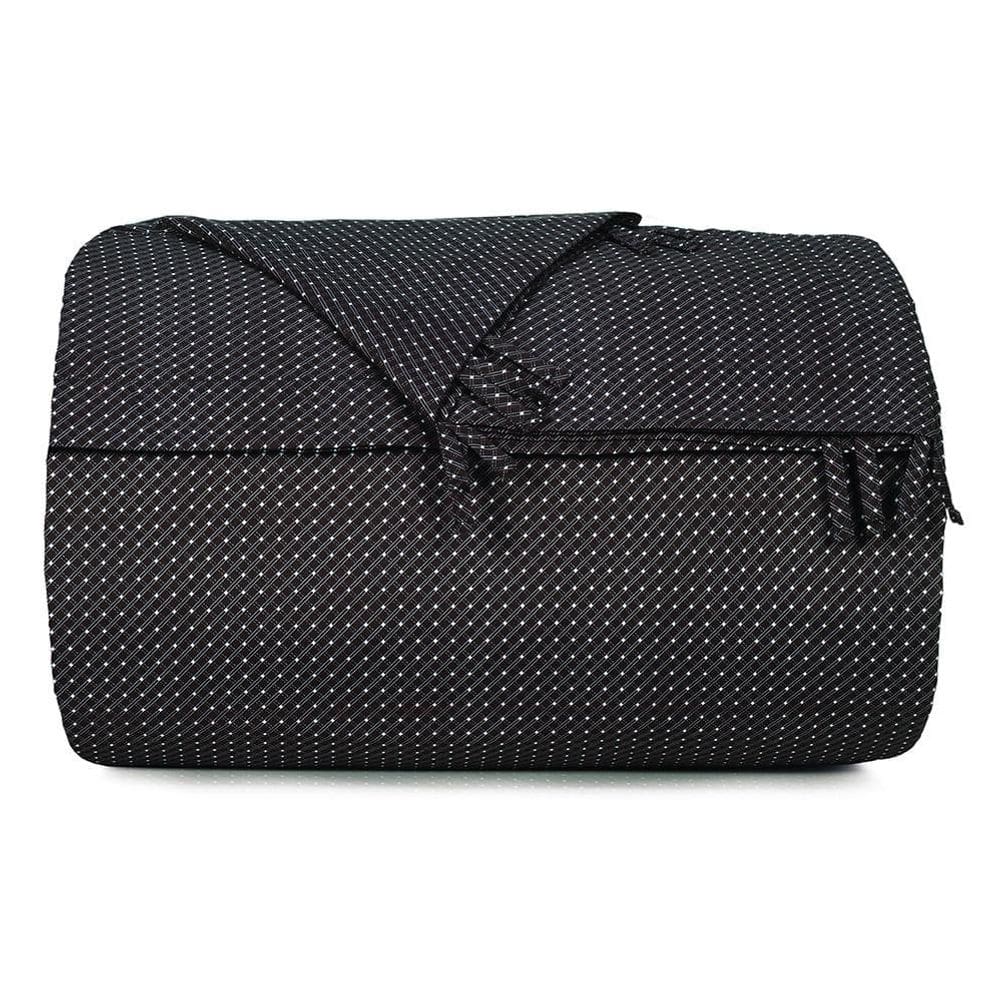 Capa de Edredom Solteiro Altenburg Toque Acetinado Slim Preto
