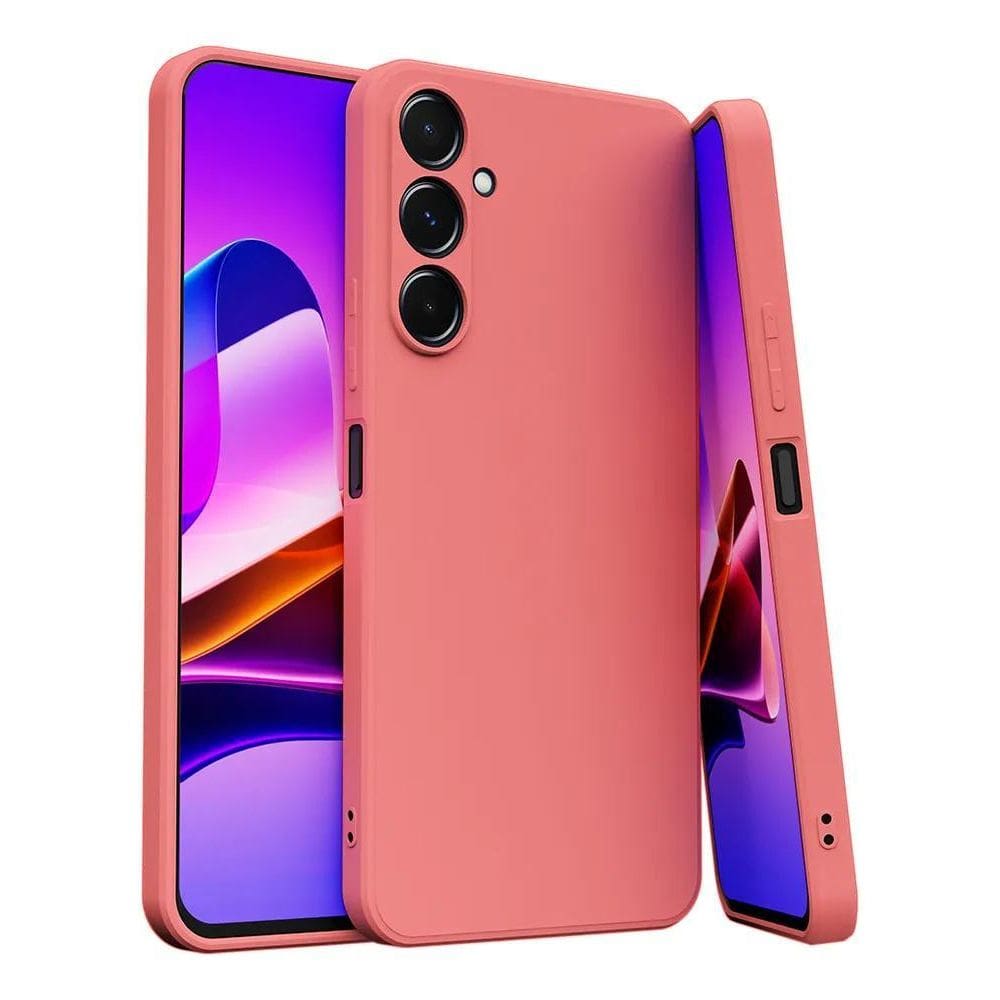 Capa Capinha Para Galaxy S23 Silicone Aveludado Com Prot Cor