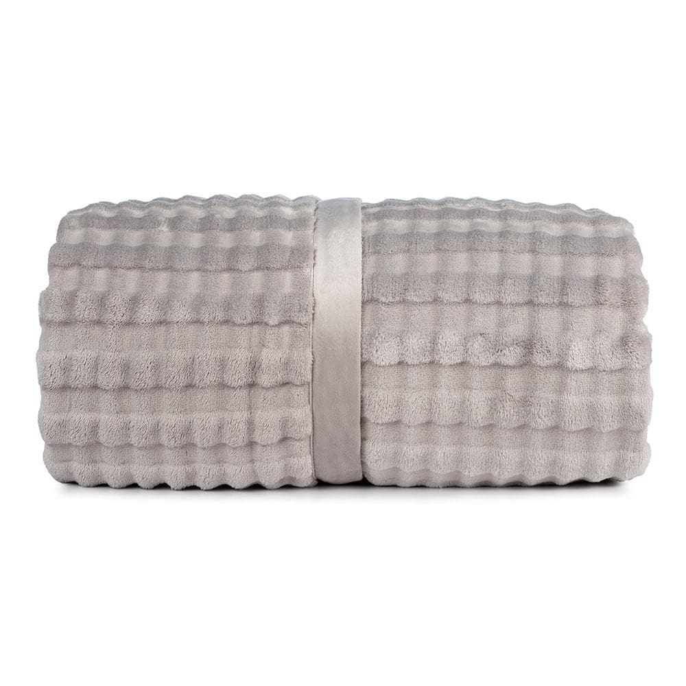 Cobertor King Desert Altenburg Cinza Nuvem