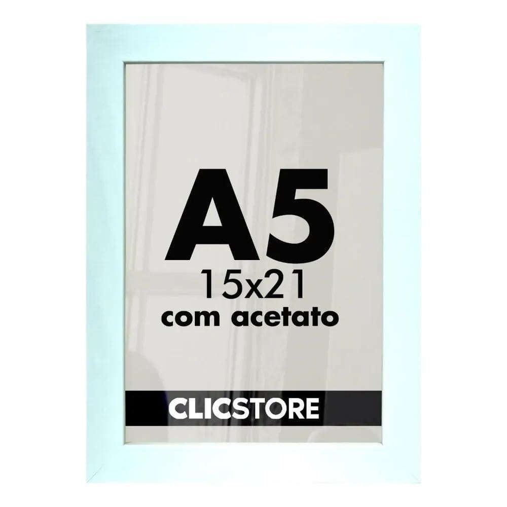 2X Kit 10 Molduras A5 15X21 Quadro Porta Retrato Parede Acet