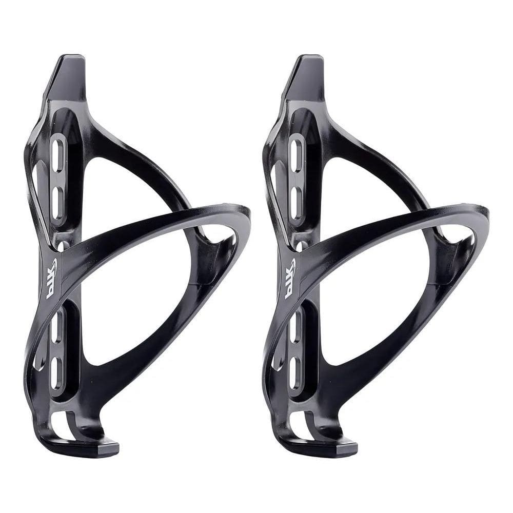 3X Kit Suporte Garrafa Bike Caramanhola Squeeze Ptk Preto 28