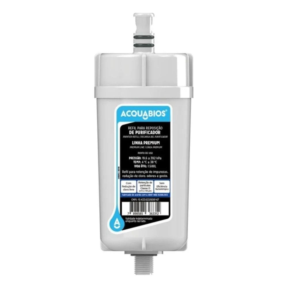 Refil Premium - Acquabios Cor Branco