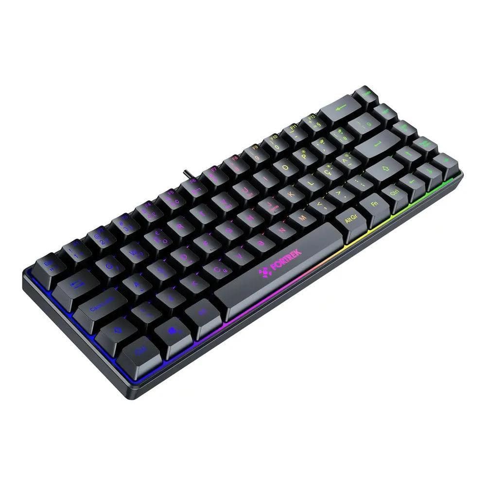 Teclado Gamer Fortrek Fearless 65 Compact Preto