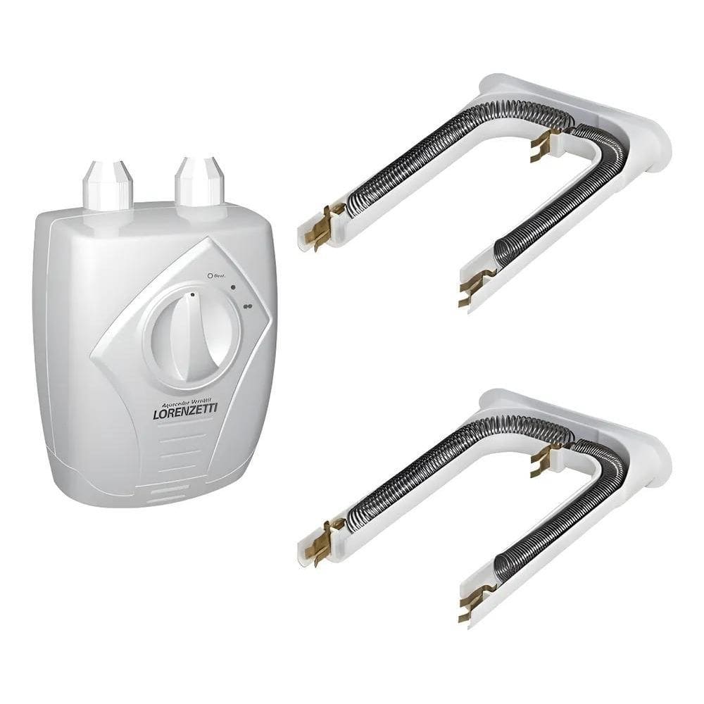Kit 2 Resistências Aquecedor Lorenzetti 220V 6400W Paralela