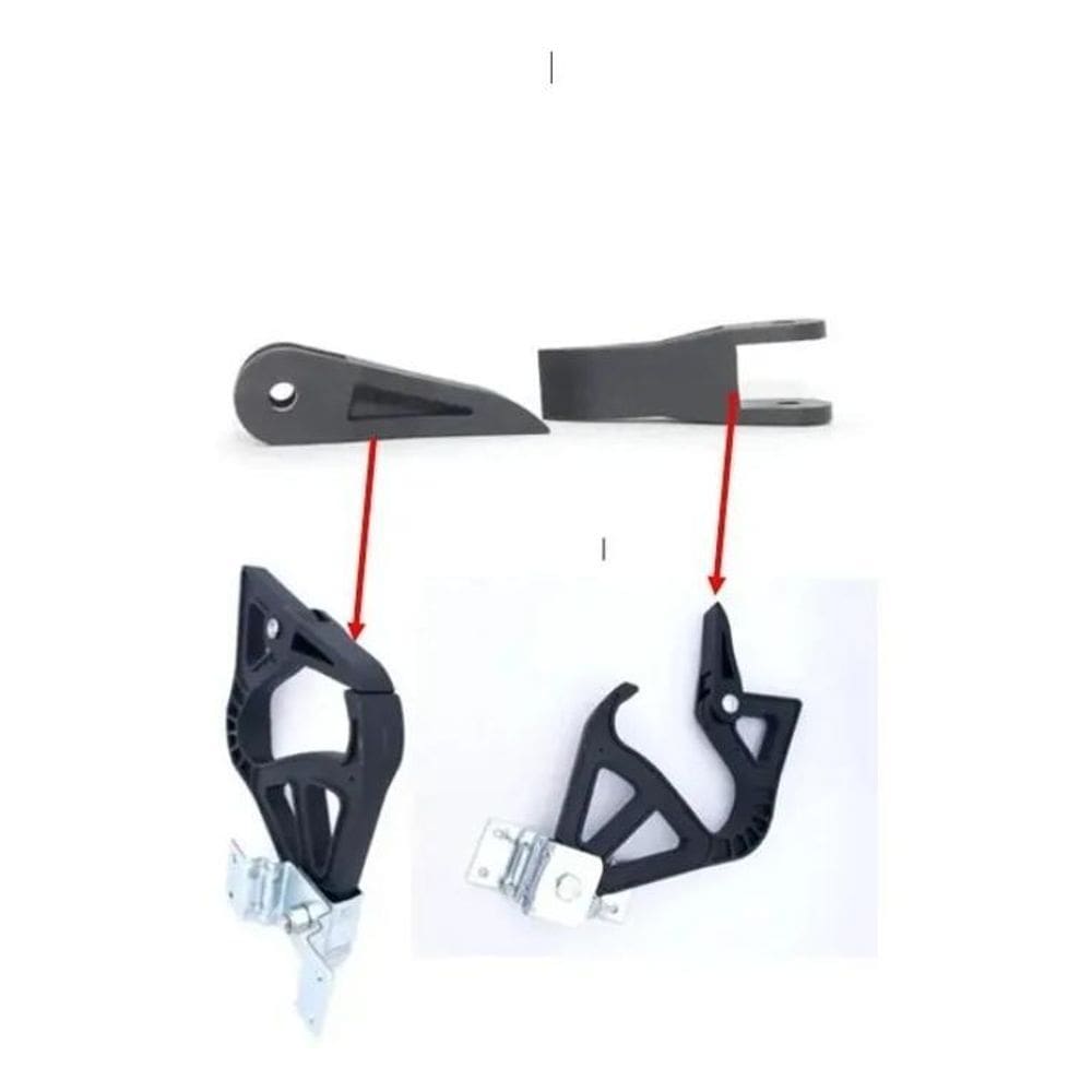 10X Par De Lingueta Da Catraca D Escada Fibra Extensível